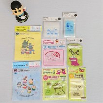 짱구 크레용신짱 캐릭터 지퍼백 지퍼팩, 짱구&짱아10개입, 1개