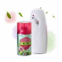 브랜드없음 [리빙굿] 자동분사기 방향제 본품 + 리필향, 자동분사기+유자향