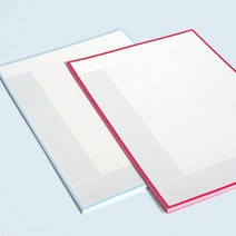 이글바인더 B5 노트패드 떡제본 6공 루즈링제본 노트필기 암기 무지 코넬 도트 2단 3단, 무지 스카이블루