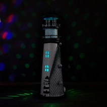 그리스 산토리니 지중해 등대 모형 소품 장식용 거실 크리에이티브 책상 테이블 장식품 선물 D, 30CM 컬러 램프