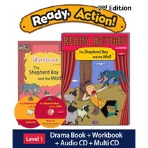 Ready Action Level 1 : The Shepherd Boy and the Wolf (SB+WB+Audio CD+Multi-CD), A*List