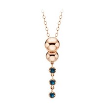 [골드리아] 18k 어반스톤 목걸이 펜던트+2푼체인