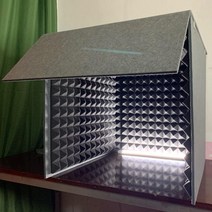 가정용 방음부스 1인용 방송 녹음실 조립식방음부스 스튜디오 연습실, 깊은 재 바깥쪽 깊은 재 내부, 1개