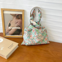 세이프핸드 러브블러썸 페이즐리 에코백