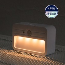 에이포트 절전형 LED전구 센서등 무선 모션감지 라이트 조명(복도 현관 거실)자동 수동 LED센서등, EK117Y