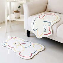 닐스샵_ 흡수발매트 현관발매트 현관발판매트 주방발판 귀여운발매트 레인매트 _neills, 닐스샵_ 크레용 곰냥이 발매트 러그 러그 물흡수매트, 닐스샵_ 곰이