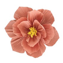 자이언트 플라워 DIY 3D 거대한 종이 꽃 웨딩 배경 장식 공예 귀여운 보육 생일 파티 인테리어 디자인 홈, 04 lotus root starch-1_02 25cm