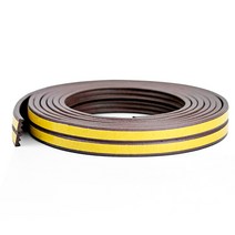 한반도철망 문풍지, 08.E형 틈막이 고무패킹 브라운 20mm