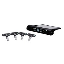 차량용 미니 전광판 휠캡 tpms 젠더 자동차 휠 프로텍터 락볼트 Tpms x6 무선 태양열 충전 타이어 압력 모니터 내장 범용 고정밀 모니터링 시스템, Internal sensor+English voice
