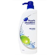 헤드앤숄더 850ml 애플 프레쉬 샴푸 향좋은 미용실 지루성 지성 두피 비듬 정수리 냄새 가려움 케어 탈모 비듬 극손상 샴푸 선물, 1, 본상품선택