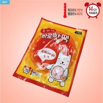 [팜텍] 바로 주머니핫팩(80g) 40개 손난로 핫팩, 120개