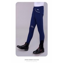 승마복 승마바지 실리콘 풀패치 말승마 초박형 바지 그립 실리카 젤 라이딩, 03 푸른 색_02 for 110MM height
