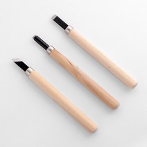 명문구 조각도 조각칼 세트 목공칼 둥근조각칼 3종