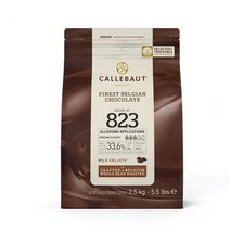 칼리바우트 밀크 2.5kg 다크초콜릿 커버춰 초콜렛 대용량, 1개