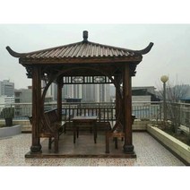 기와 정자 조립식 원두막 옥상 팔각정 사각 파고라, 일반 2.6m 사각형 정자