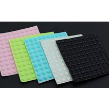 원형 범폰 100개 8mm 유리 충격 흡수 소음 미끄럼 기스 긁힘 방지 패드, 화이트 - 100개