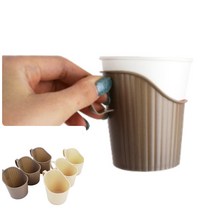PP 커피 친환경컵홀더 모아리빙 종이컵홀더 6P