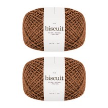 울클럽 비스켓 150g 뜨개실 2볼 (총 300g), 7 시나몬, 2개