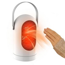 미니 usb 히터 온풍기 ptc 무선 캠핑 화장실 사무실 작은 공간 휴대용 핸들 헤드, 유럽 ​​연합