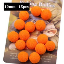 어항 물고기 거북이 열대어 자동 먹이 급여기 급여 급식기 ABox Pop Up Boilies 잉어 낚시 액세서리 부력, 10 Orange - 10mm