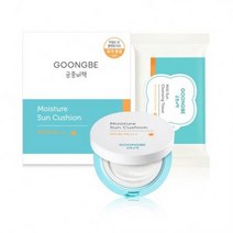 궁중비책 모이스처 선쿠션 SPF 40 PA+++ 본품 14g + 마일드 선 클렌징 티슈 × 1세트, one option, 14g × 1세트