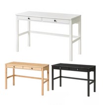 이케아 HEMNES 헴네스 책상+서랍2/사무용책상/테이블, 색상:라이트브라운_303.632.21
