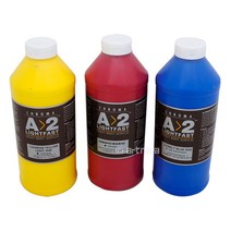 A2 아크릴 물감 1L (색상선택) /헤비 바디/임파스토 효과, 940 Fluoro Orange