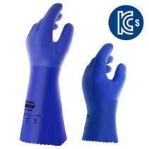 PVC내화학장갑 안셀엣지14-662(26cm) 14-663(36cm), 1set