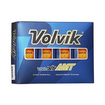볼빅 비비드 XT AMT 볼 골프공 12개입, 1개, Orange