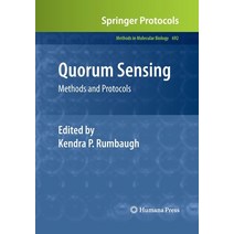 (영문도서) Quorum Sensing: Methods and Protocols Paperback, Humana, English, 9781493961627