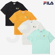 [FILA] 키즈 뉴 F로고 반팔 티셔츠_FK2RSE2105X_BLK