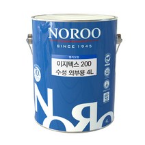 이지텍스200 4리터 수성외부용 페인트 콘크리트 담장 외벽용, 박하2, 1개, 4L