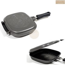 생선구이팬 생선굽는팬 양면 후라이팬 후라이펜 삼겹살 목살 2면 구이팬