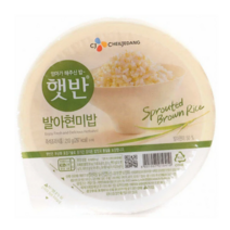 햇반 발아현미밥 작은공기, 25개, 210g