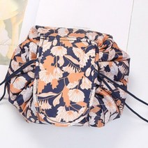 파우치 여성 drawstring 화장품 가방 여행 스토리지 메이크업 가방 주최자 여성, p, 23x17cm
