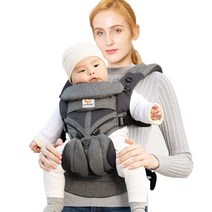 계단 리프트 Egobaby 아기 캐리어 인체 공학적 캥거루 슬링 앞면 배낭 랩 가방 036 개월, [07] omni-mesh army green