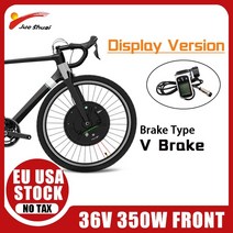 활력 튼튼한 Jueshuai-iMotor 3.0 전기 자전거 변환 키트 40 KM/H 최대 속도 Ebike 36V 350W 모터 7.2A, 01 Display-V Brake, 01 26inch