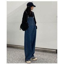 통바지 와이드 팬츠 멜빵 정석 코디 팬츠