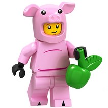 알바 레고 호환 블럭 미니 피규어 모음, 10.핑크돼지