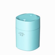 다이소 가습기 천연 가습제 가열식 자연 기화식 샤오미 800ML 안티 중력 USB 공기 초음파 청정기 공중 부양 물방울 미스트 메이커 안개 향수 LED 디스플레이 라이트, 02 green, green