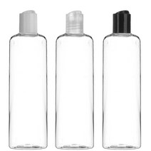 프레스캡 120ml 150ml 200ml 250ml 300ml 500ml 똑딱이캡 공병 화장품, 300ml투명 흰색캡