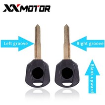 잠금장치 도난방지 오토바이 자전거 바이크 오토바이 포경 키 혼다 400 VTR250 VTE JDE -1 JDE250 Hornet, 08 12PCS 3 color Left