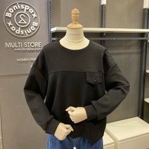보니스팍스 포켓 언발란스 티셔츠 EB18TS060