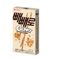 빼빼로 롯데제과 크런키그래놀라 39gx10개, 39g, 10개