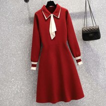 ROGBID 여성 니트 원피스 예쁜 니트원피스 빅사이즈 캐주얼원피스