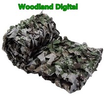 야외차양차광막그늘막 정원 그늘 그물 흰색 사막 숲 파랑 베이지 색 검정 자동차 텐트 사냥, Woodland Digital+2x10m
