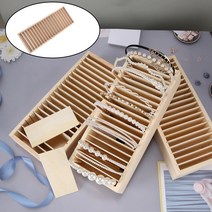 칸 너비조절 소품 케이블 머리띠 정리대 우드 보관함