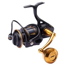 펜 슬래머3 대형 스피닝릴, 6500, 블랙 + 골드