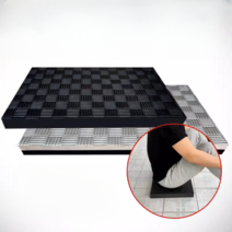 태권도장매트 헬스장방음 두꺼운바닥 소음방지, 4cm두께 20x25 블랙, 1개