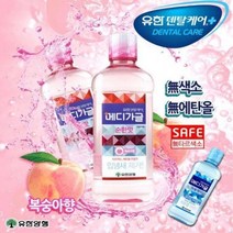 구취 입냄새 제거제 메디가글 대용량 750ml, 메디가글750ml 순한맛복숭아향 1